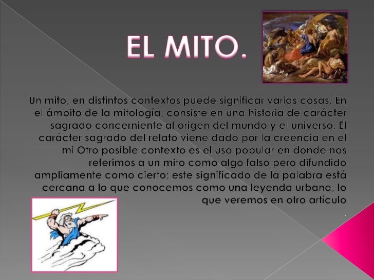 El mito