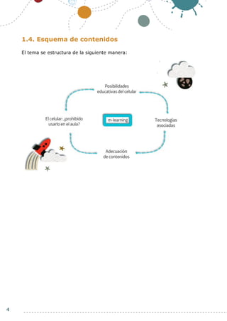 4
1.4. Esquema de contenidos
El tema se estructura de la siguiente manera:
 