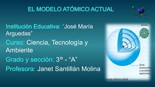 “José María
Arguedas”
Ciencia, Tecnología y
Ambiente
3° - “A”
Janet Santillán Molina
 