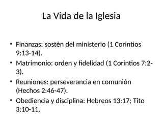 El Modelo Bíblico de Gobierno: Organización y Liderazgo en la Iglesia ...