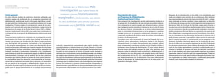 370
El modelo CEIBAL
Nuevas tendencias para el aprendizaje
371
cultural y experiencias comunitarias para darle sentido a los
acontecimientos e interacciones en el aula (Denzin y Lincoln,
2004).Dado mi rol de docente investigador fuertemente invo-
lucrado en este proyecto, el lector se puede sentir tentado a
rechazar mis conclusiones como predeterminadas, sin embar-
go sugiero que observe, como hice yo, el lenguaje y las accio-
nes que los estudiantes utilizaron para expresar sus actitudes y
sentimientos en respuesta a determinadas prácticas docentes.
Sostengo que se debería hacer más investigación que explore
formas de involucrar a jóvenes históricamente marginados y
desfavorecidos,que además les abra posibilidades para articu-
lar posiciones relacionadas con la justicia social en sus vidas.
Visión general
En este artículo analizo las prácticas docentes utilizadas por
nuestro equipo de profesores en un programa voluntario de
alfabetización audiovisual racial crítica para identificar y anali-
zar qué prácticas involucraron a la juventud urbana con la que
trabajamos. Primero explico la composición social de los estu-
diantes y el currículo del curso que enseñamos. Luego reviso la
literatura en el campo de la Teoría Racial Crítica (TRC) y Alfabe-
tización Audiovisual Crítica (AAC),las cuales han enmarcado mi
concepción de un proyecto de alfabetización audiovisual racial
crítica.
Posteriormente exploro los métodos de investigación-acción
participativa de Freire que utilicé para realizar mi trabajo de
campo y el proceso de recolección de datos. Luego presento
una descripción del escenario, incluyendo a los estudiantes
y mis propios antecedentes, así como una descripción de las
prácticas docentes utilizadas por nuestro equipo de docentes
investigadores. Incluyo anécdotas, intercambios, ejemplos de
trabajos escolares y entrevistas realizadas a los estudiantes
para evaluar su nivel de compromiso según la definición dada
anteriormente. Concluyo con el análisis de las dos prácticas
docentes que fueron, desde mi punto de vista, particularmen-
te motivadoras para los alumnos, concretamente la incorpo-
ración de sus experiencias sobre raza y racismo, y la extensión
de sus prácticas de lenguaje y alfabetización según mis con-
clusiones. Durante todo el proyecto asumí el rol de un investi-
gador que se apoyó fuertemente en su propio conocimiento
Descripción del curso:
un Programa de Alfabetización
Audiovisual Racial Crítica
Este proyecto de investigación-acción participativa involucró a
un grupo de 16 estudiantes de una escuela secundaria alterna-
tiva, compuesto en partes iguales por afroamericanos y latinos
que trabajaron juntos durante el transcurso de un año.Al inicio,
los alumnos fueron introducidos en el tema indemnizaciones
para la comunidad afroamericana y se les preguntó si podrían
trabajar juntos en un proyecto audiovisual voluntario que in-
corporaría temáticas de justicia racial de ambas comunidades,
la latina y la afroamericana.
Considero que solo encarando el tema del legado de la es-
clavitud, como educadores, podremos darles a los jóvenes
afroamericanos y a todos, herramientas que puedan utilizar
para comprender cuestiones raciales en los Estados Unidos y
enfrentar otras formas de dominación. El curso entra dentro
de este marco de trabajo porque les pide a los alumnos que
piensen sobre la relación entre esclavitud y alfabetización, y
los involucra en una discusión más amplia acerca del futuro
de la educación en los EE. UU., concretamente la demanda
por indemnizaciones en la educación. Para más información
sobre la demanda de indemnizaciones en la educación ver
Apéndice (Nzingha, 2003).
Después de la introducción se les pidió a los estudiantes que
cada uno eligiera una canción de un artista que ellos sintieran
que representaba la música hip-hop consciente [N.del C.:subgé-
nero centrado en temas sociales] y que explicaran su elección
en formato de ensayo escrito.A este segmento del programa lo
llamamos Taller de Escritura de Hip-Hop. Luego, para enseñar a
los alumnos cómo decodificar audiovisuales como si fueran tex-
tos les mostramos clips de una película del realizador cinemato-
gráfico progresista Michael Moore en oposición a las guerras de
Irak y Afganistán.Las preguntas que les formulamos a los alum-
nos se centraban en las elecciones hechas por el director de la
película para sustentar o ejemplificar algún punto en particular
que él quería transmitir. A continuación se les preguntó a los
alumnos si podían relacionar alguna de las instancias de racis-
mo en el video con sus propias experiencias de vida.Finalmente
los alumnos pasaron por varios talleres de producción audiovi-
sual, en los cuales aprendieron a producir audiovisuales por sí
mismos y también el proceso de toma de decisión consciente
por el que tendrían que pasar para poder expresar sus propias
opiniones sobre el racismo que han experimentado. Todas las
interacciones en el aula, que se dieron durante el proceso, fue-
ron registradas en video, transcriptas y codificadas para poder
evaluar cuán involucrados estaban los alumnos.
Sostengo que se debería hacer más
investigación que explore formas de
involucrar a jóvenes históricamente
marginados y desfavorecidos, que además
les abra posibilidades para articular posiciones
relacionadas con la justicia social en sus
vidas.
 
