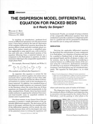 El  modelo  de  dispersion