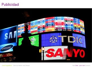 Publicidad




                                                   
Jordi Puigdellívol   Start-up Mentor and Sherpa       linktoStart your own business
 