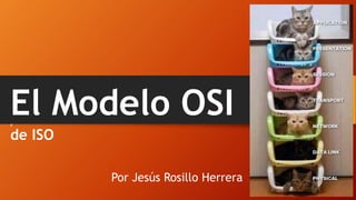 El Modelo OSId
de ISO
Por Jesús Rosillo Herrera
 