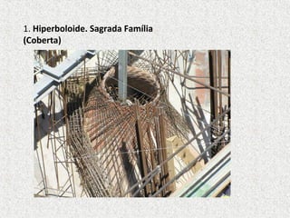 1. Hiperboloide. Sagrada Família
(Coberta)
 