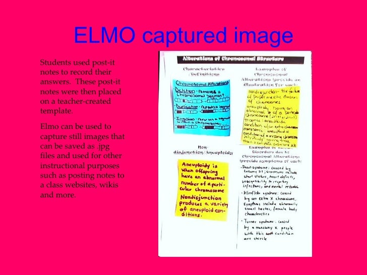 Elmo Document Camera