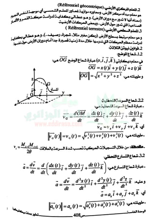 El moghni physique mécanique
