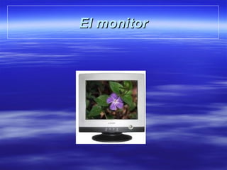 El monitor 