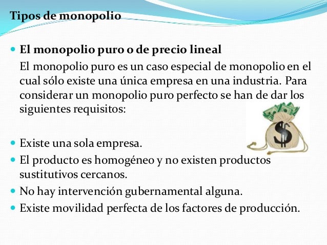 Monopolio Que Es Concepto Caracteristicas Tipos Ejemplos Images