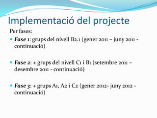 Disseny del projecte