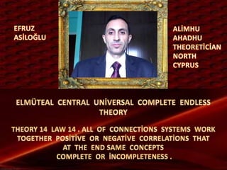 Elmüteal  central  global  uni̇versal  complete  endless  theory 14 law 14