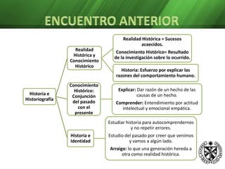 ENCUENTRO ANTERIOR 