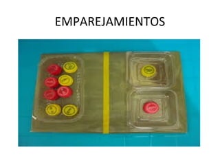EMPAREJAMIENTOS
 