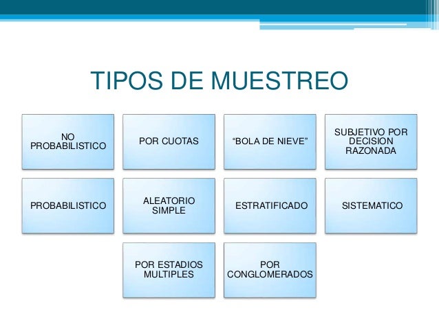 El muestreo la encuesta