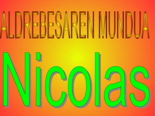 ALDREBESAREN MUNDUA Nicolas 