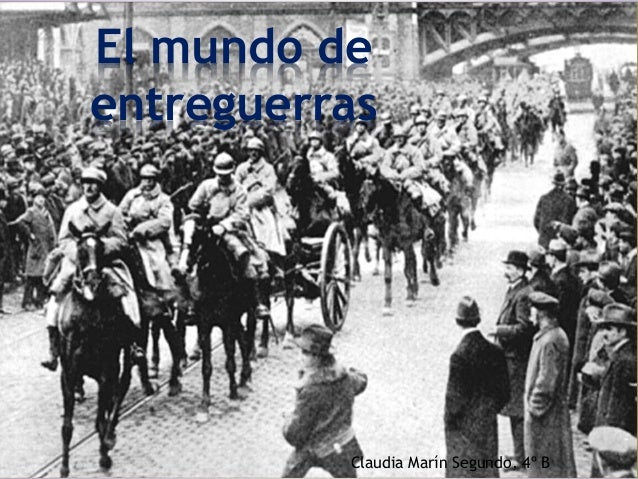 Resultado de imagen para mundo entre guerras