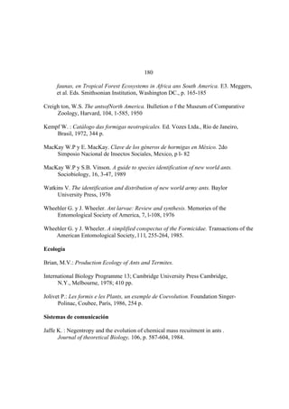 El Mundo de las Hormigas