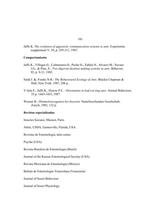 El Mundo de las Hormigas