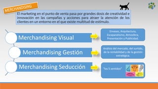 El marketing en el punto de venta pasa por grandes dosis de creatividad e
innovación en las campañas y acciones para atrae...