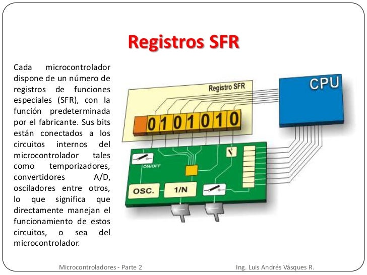 El mundo de los microcontroladores Parte2