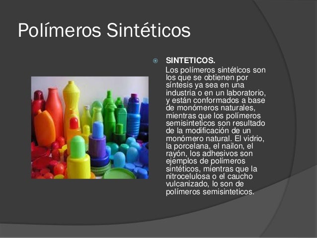 El mundo de los polímeros