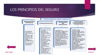 LOS PRINCIPIOS DEL SEGURO
25/05/2017JENNY TORRES
 