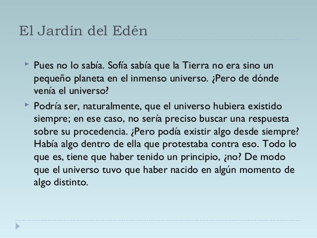 El mundo de Sofía 1