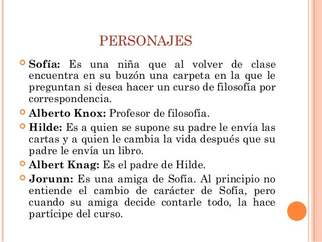 El mundo de sofia 1