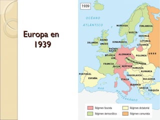 Europa en
   1939
 