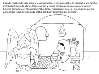 El Nacimiento De Juan Libro Para Colorear