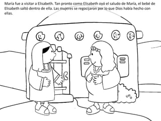 El Nacimiento De Juan Libro Para Colorear