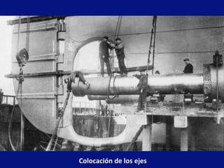 Colocación de los ejes 