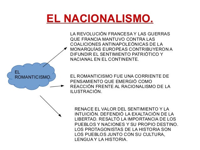 EL NACIONALISMO, PARA SEPTIEMBRE