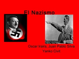 El Nazismo Oscar Iraira, Juan Pablo Silva Yanko Civit 