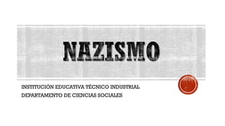 INSTITUCIÓN EDUCATIVA TÉCNICO INDUSTRIAL
DEPARTAMENTO DE CIENCIAS SOCIALES
 