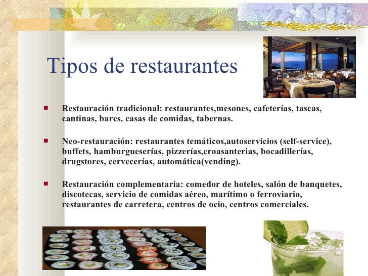 El Negocio De La RestauracióN