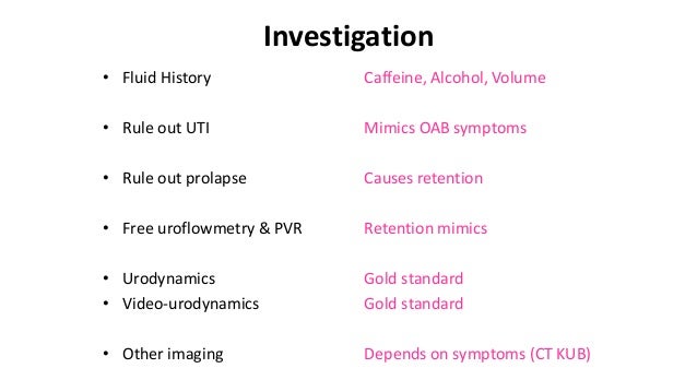 Neurological Disorders Of The Bladder Pelvic Floor A Holistic App