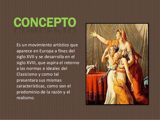 El neoclasicismo diapositivas