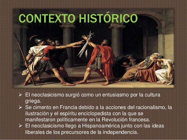 El neoclasicismo diapositivas