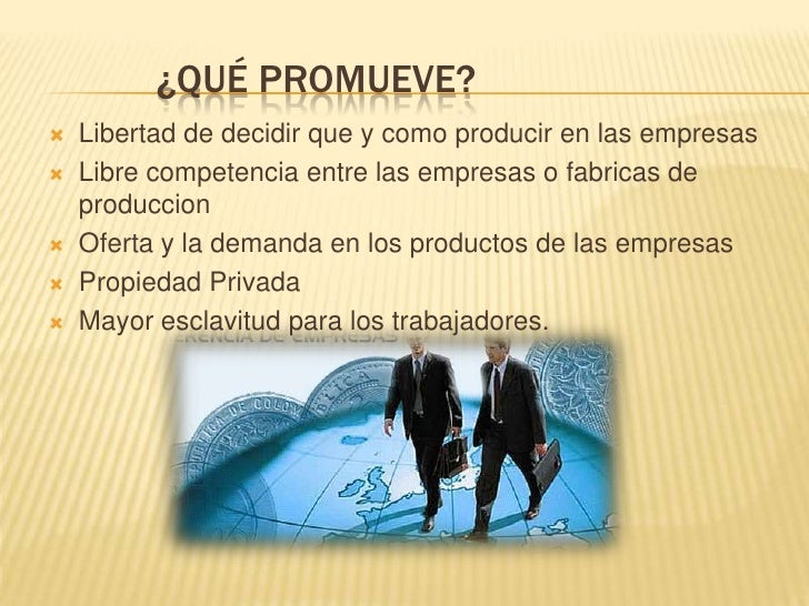 El Neoliberalismo El Neoliberalismo
