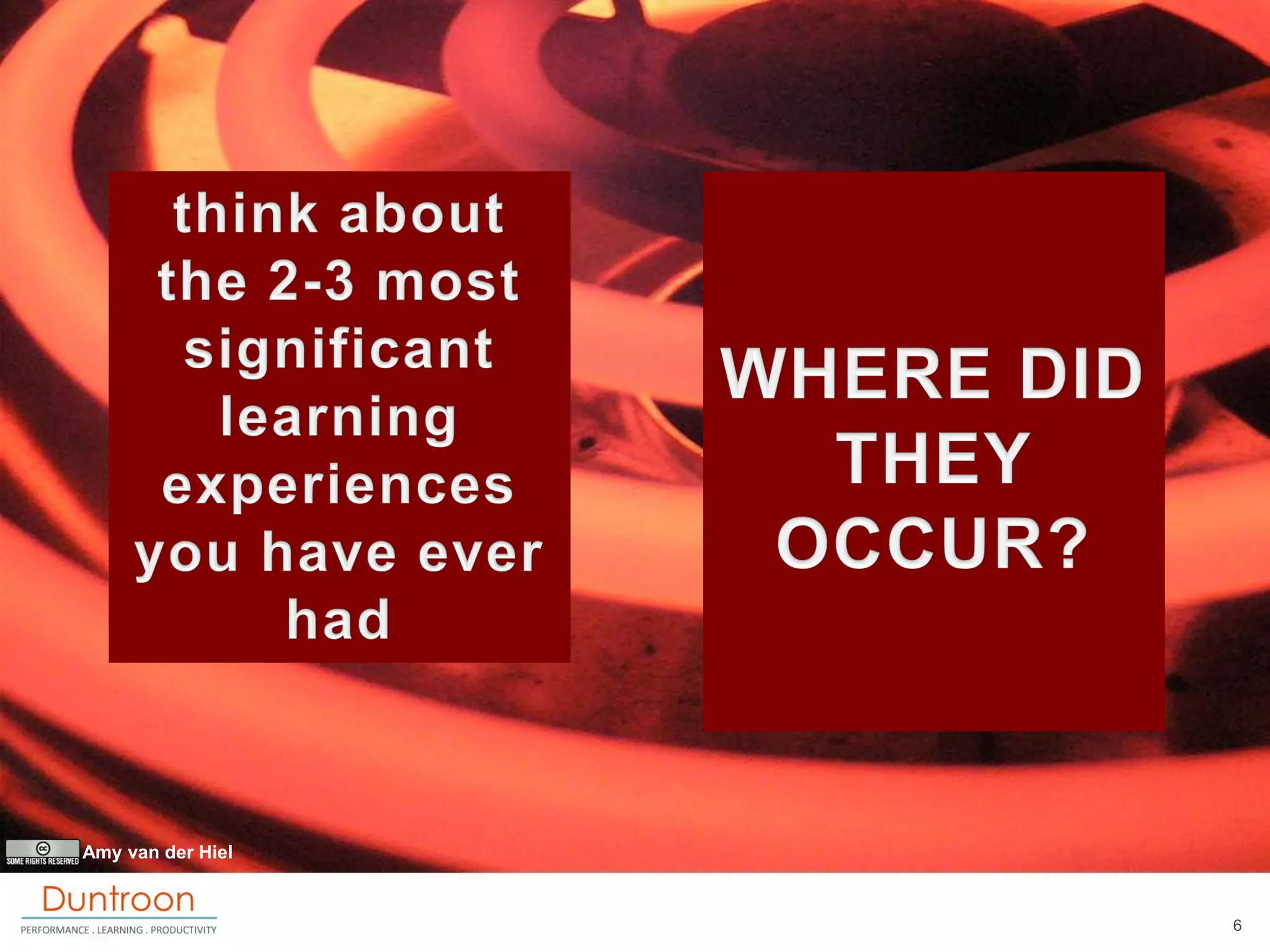 Amy van der Hiel


                   6
 