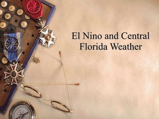 El Nino and Central Florida Weather 