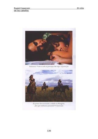Rupert Isaacson         El niño
de los caballos




                  136
 