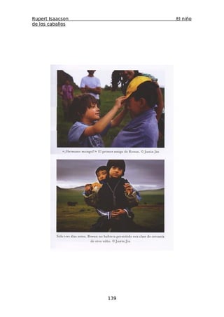Rupert Isaacson         El niño
de los caballos




                  139
 