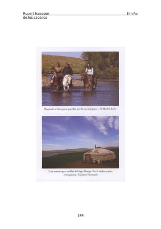 Rupert Isaacson         El niño
de los caballos




                  144
 