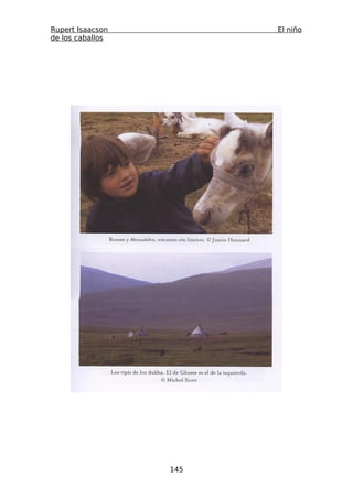 Rupert Isaacson         El niño
de los caballos




                  145
 