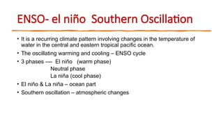 Enso Pattern EL NIÑO, LA NIÑA AND MLD .pptx