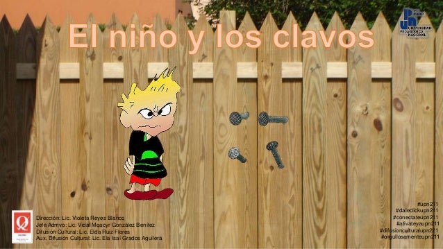 El niño y los clavos