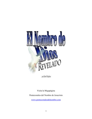 Visita la Megapágina

Pentecostales del Nombre de Jesucristo

  www.pentecostalesdelnombre.com




                  1
 