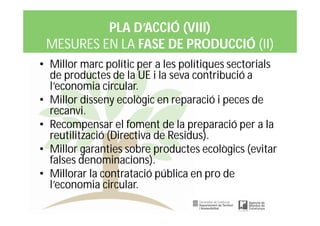 El nou paquet d’economia circular i de modificació d'objectius de Directives. Josep Maria Tost. 